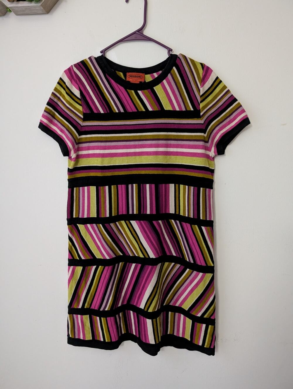 EUC Missoni for Target knit mini dress